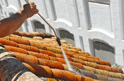 Nettoyage de toitures - Chaveyriat